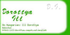 dorottya ill business card